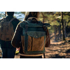 R&B | Canvas Rolltop Rucksack Lundastyle Nachhaltig und Stilvoll für Abenteurer