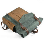 R&B | Canvas Rolltop Rucksack Lundastyle Nachhaltig und Stilvoll für Abenteurer