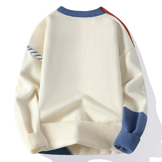 R&B | Patchwork-Design-Pullover