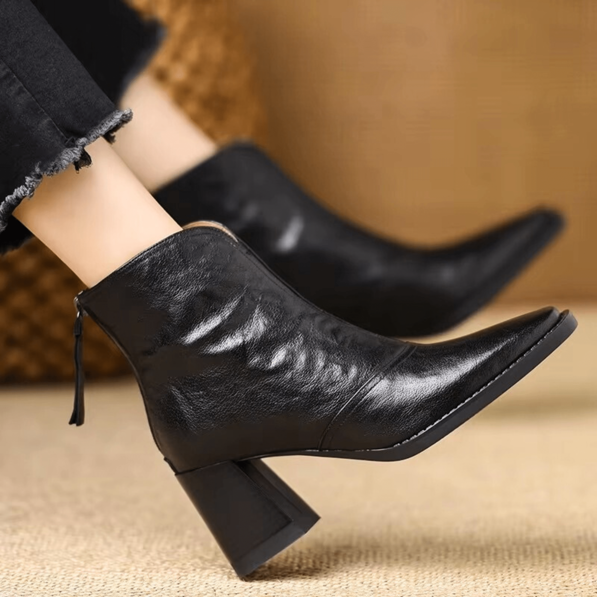 Elegante Mid-Heel-Stiefel R&B R&B