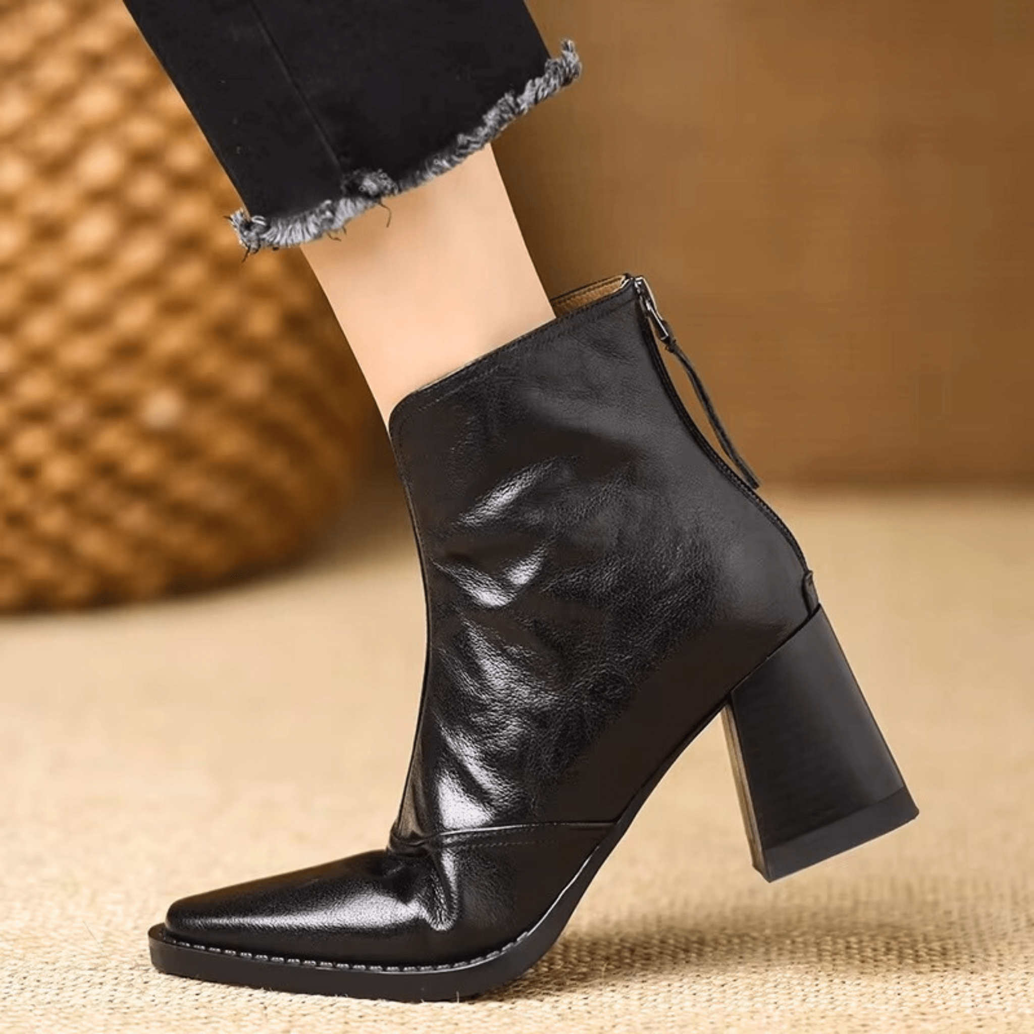 Elegante Mid-Heel-Stiefel R&B R&B