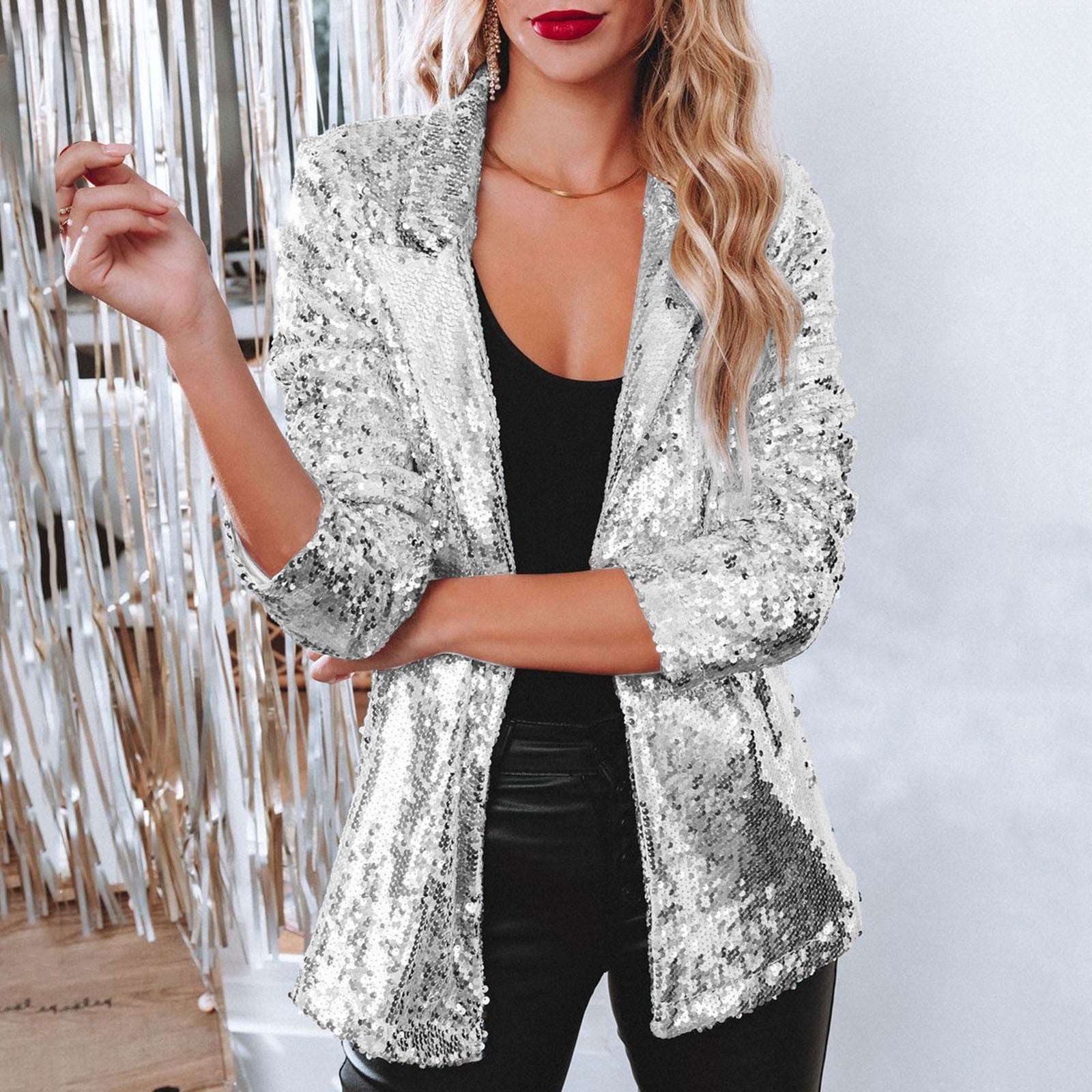 R&B | Glamouröse Pailletten Blazer