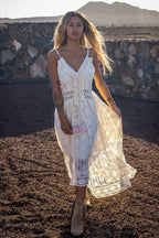 R&B | Elegantes Kleid Im Boho-Stil
