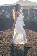 R&B | Elegantes Kleid Im Boho-Stil