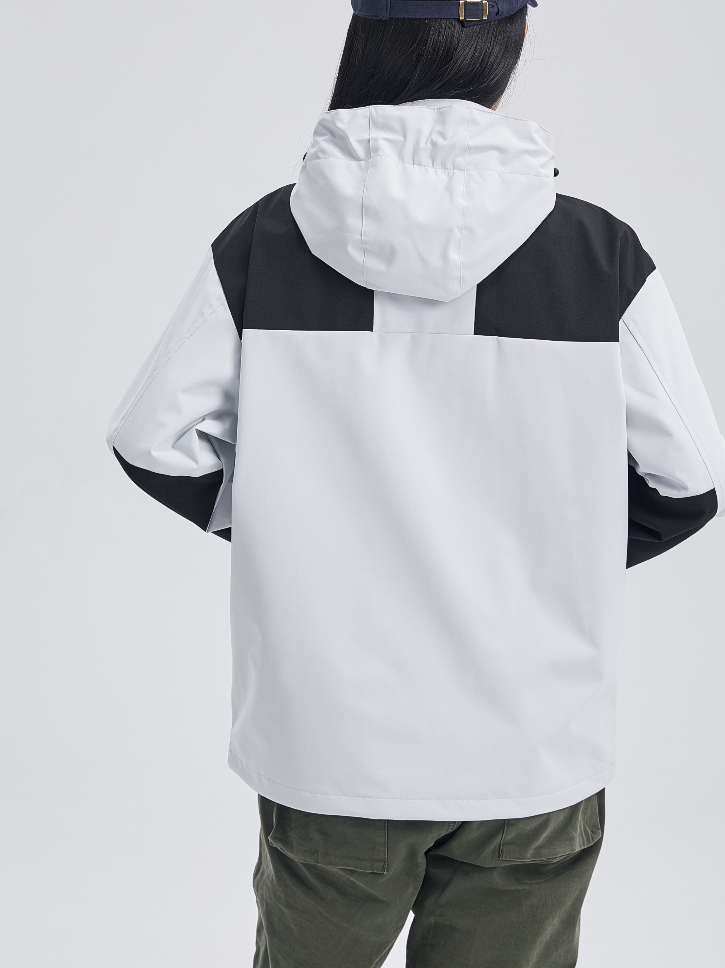 R&B | 3-in-1 Fleece-Winterjacke mit Kapuze für Damen