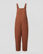 R&B | Weite-Leg-Overall Damen mit verstellbarer Schnalle und Tasche aus Baumwolle