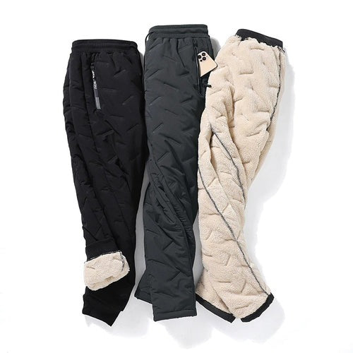 R&B | Herren Doppel-Lagen-Hose - Fleece gefüttert & stilvolles Design