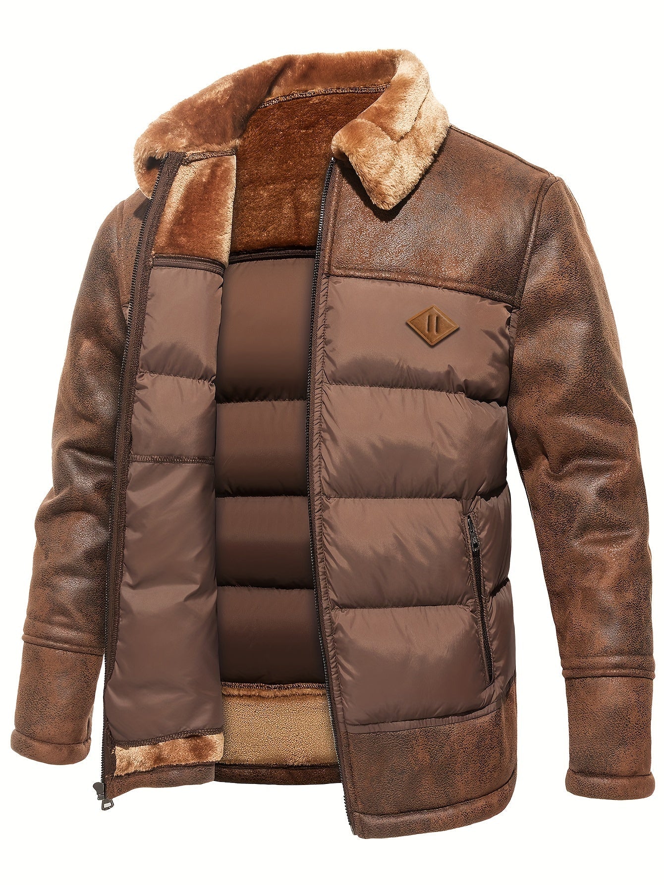 R&B | Winter Warme Fleecejacke für Herren