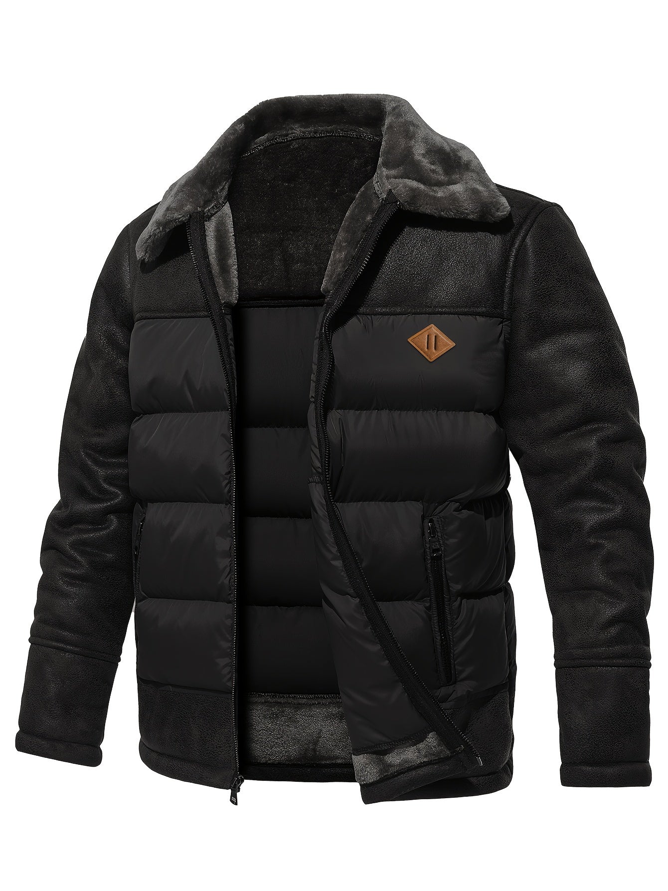 R&B | Winter Warme Fleecejacke für Herren