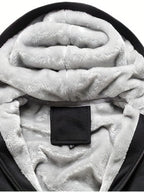 R&B | Winter warme Fleecejacke mit Kapuze