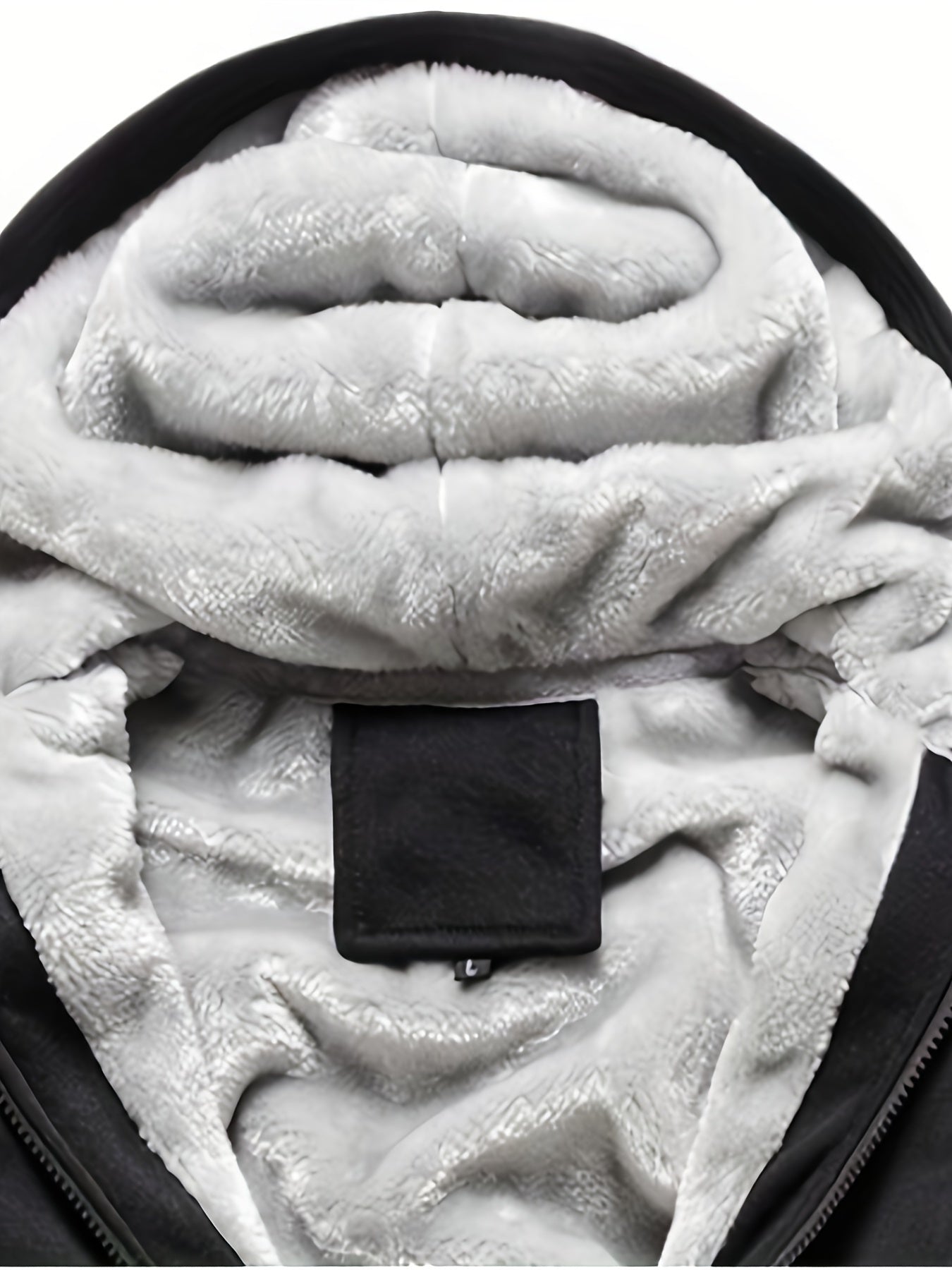 R&B | Winter warme Fleecejacke mit Kapuze