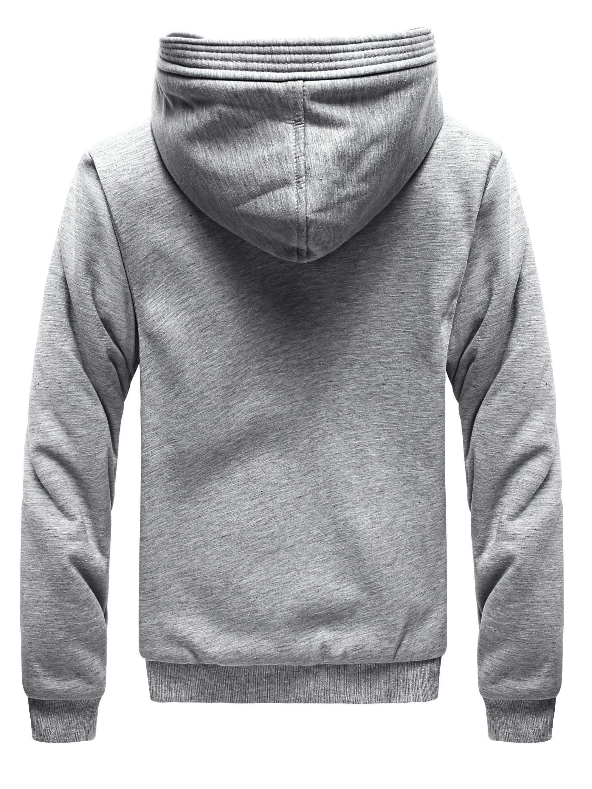 R&B | Winter warme Fleecejacke mit Kapuze
