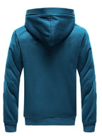 R&B | Winter warme Fleecejacke mit Kapuze