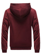 R&B | Winter warme Fleecejacke mit Kapuze