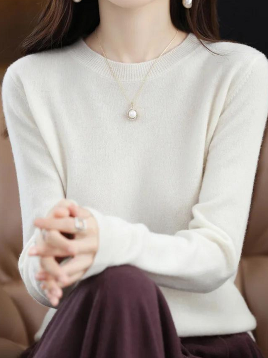 R&B | Pullover - Stylischer weicher Langarm-Strickpullover