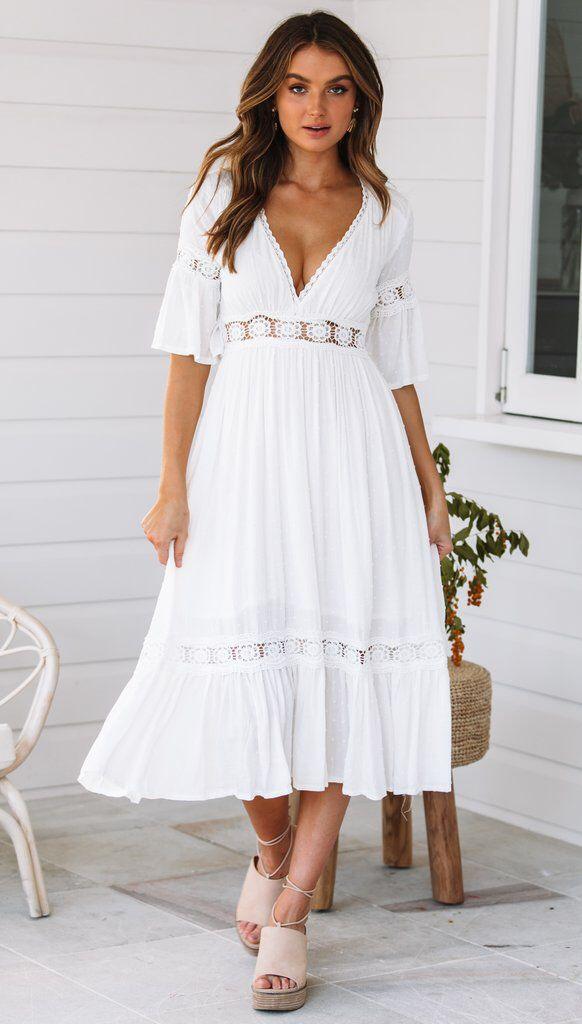 R&B | Boho-Midi-Kleid