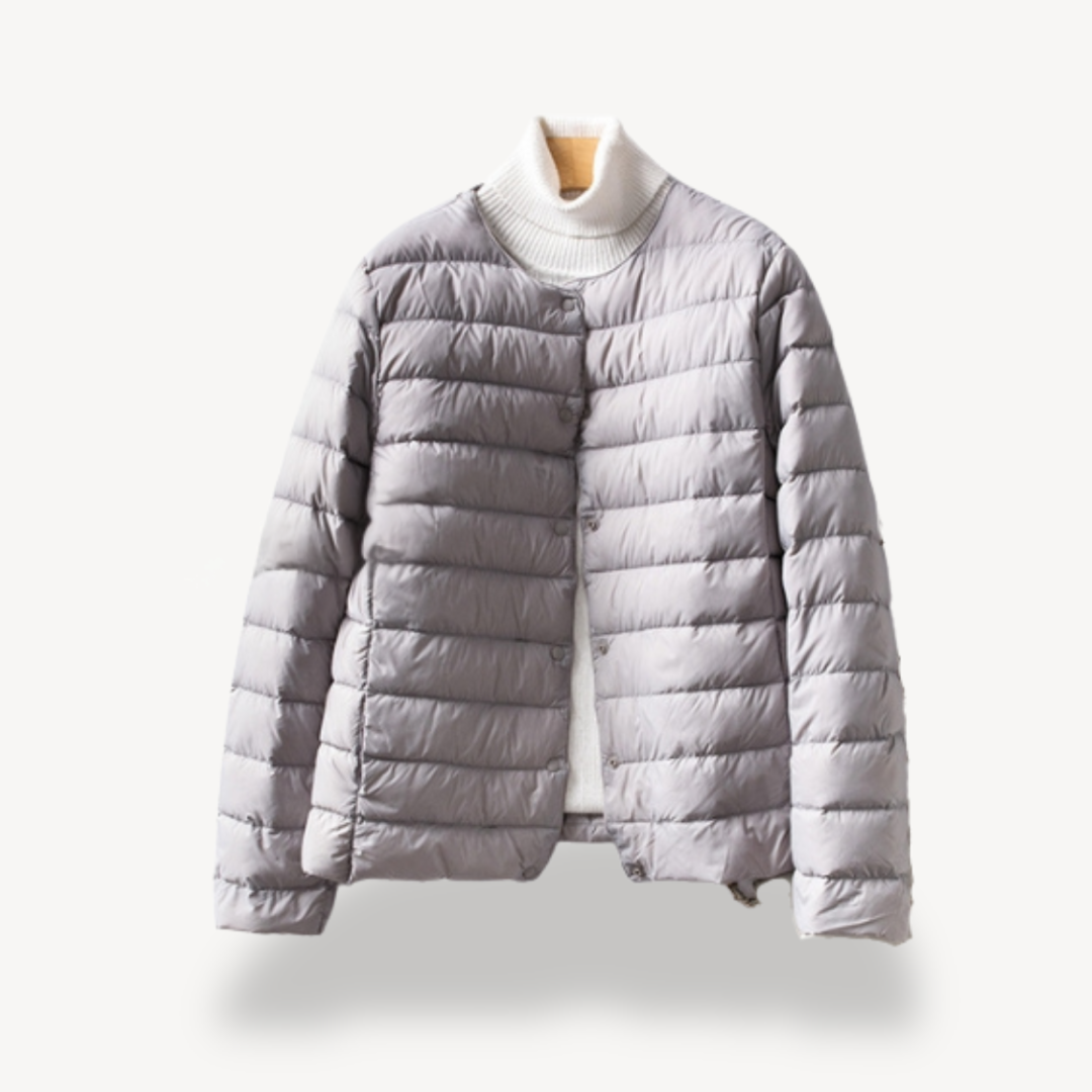 R&B | Pufferjacke Leichte Winteroberbekleidung für Frauen
