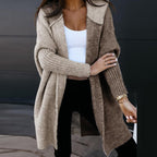 R&B | Damen Strickjacke mit Patchwork-Design – Amarelle
