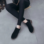 Damen Stiefeletten Wildleder Stil R&B