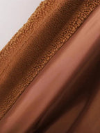 R&B | Damen Warmer Fell Wollmantel