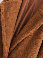 R&B | Damen Warmer Fell Wollmantel