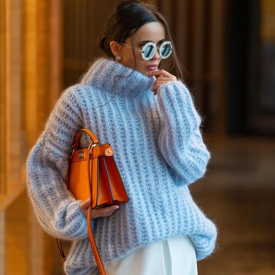 R&B | Weicher, schneebedeckter Pullover