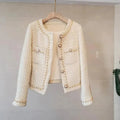 R&B | Damen Tweed Slim Fit Jacke