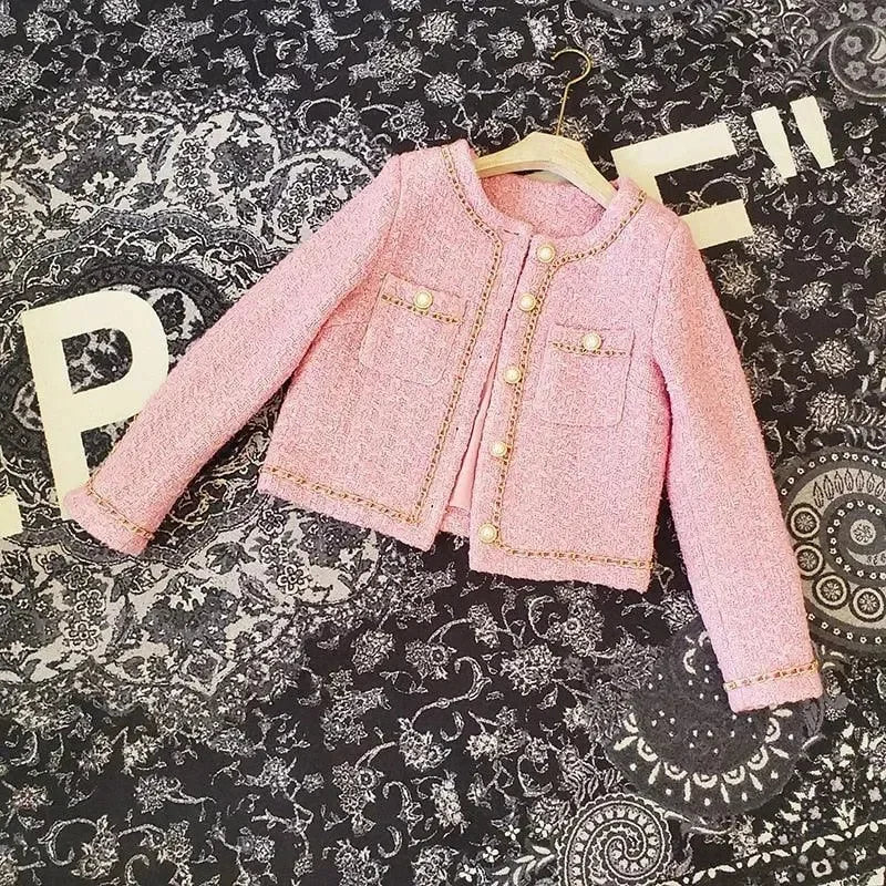 R&B | Damen Tweed Slim Fit Jacke