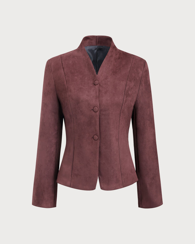 R&B | Tailored Jacket Strukturierter Button up Blazer