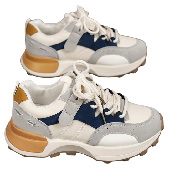 Damen Sneaker mit dicken Sohlen R&B