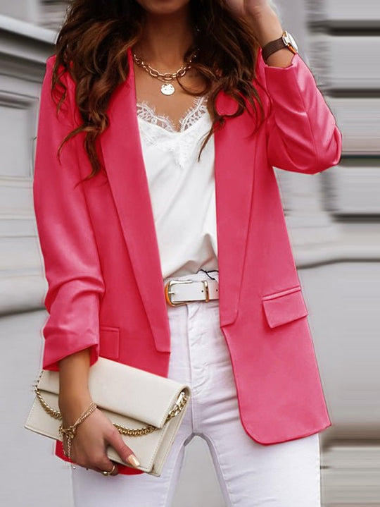R&B | Damen Blazer Ol Professionell Slim Langarm Blazer