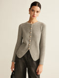 R&B | Damen Knopf-Oben Pullover