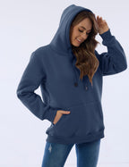 R&B | Damen Freizeit Fleece-Gefütterter Hoodie