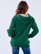 R&B | Damen Freizeit Fleece-Gefütterter Hoodie
