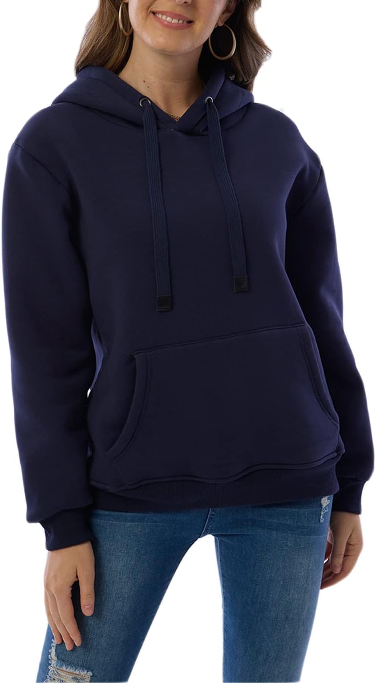 R&B | Damen Freizeit Fleece-Gefütterter Hoodie