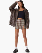 R&B | Oversize Kunstlederjacke - Modischer Streetstyle-Look für Freizeit & Alltag