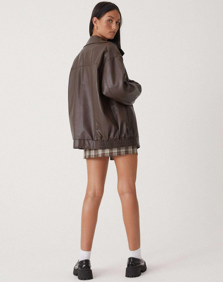 Übergroße, lockere Damen-jacke