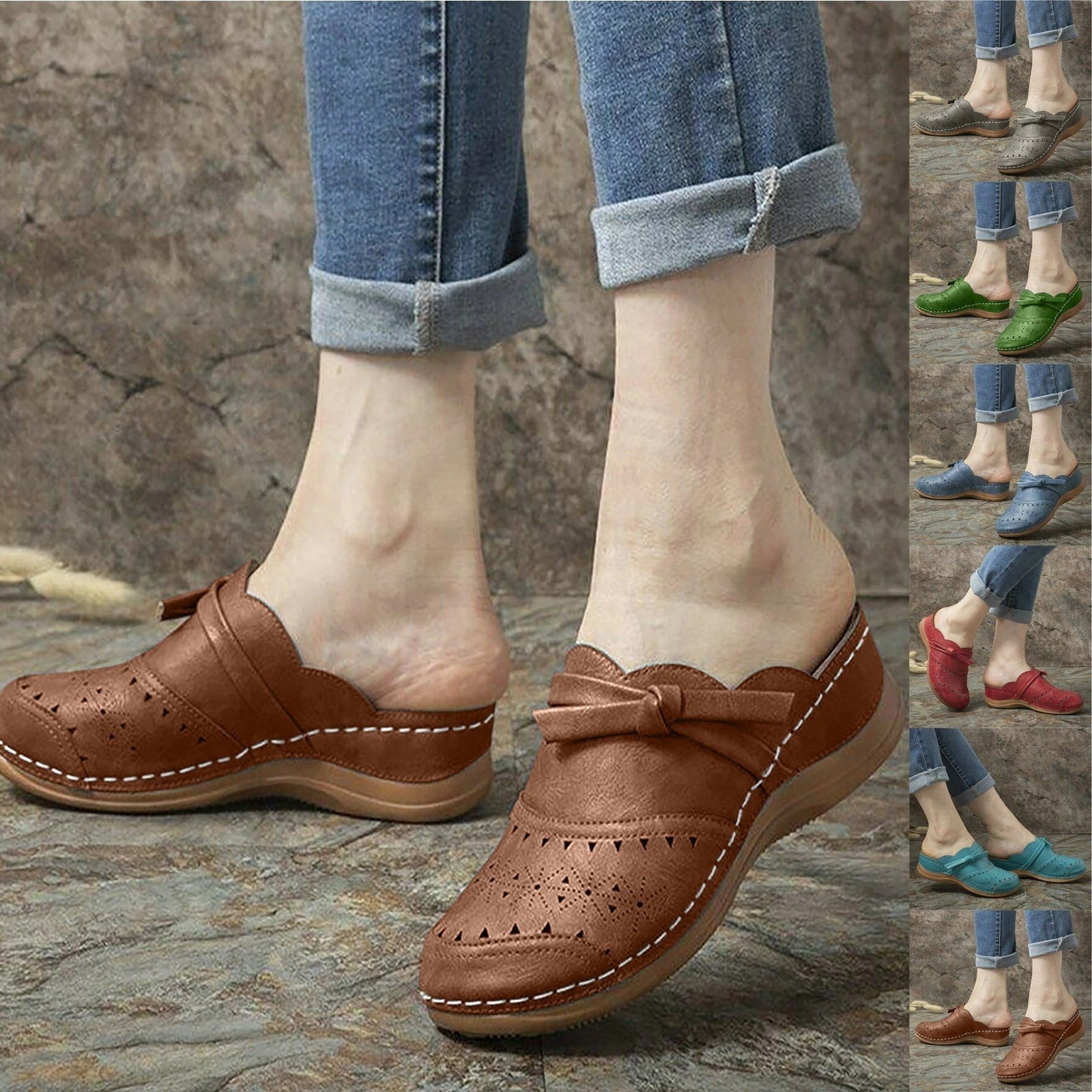 Geschlossene KomfortSandalen R&B
