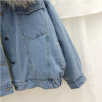 R&B | Damen Denim Winterjacke - Stilvoll & Warm
