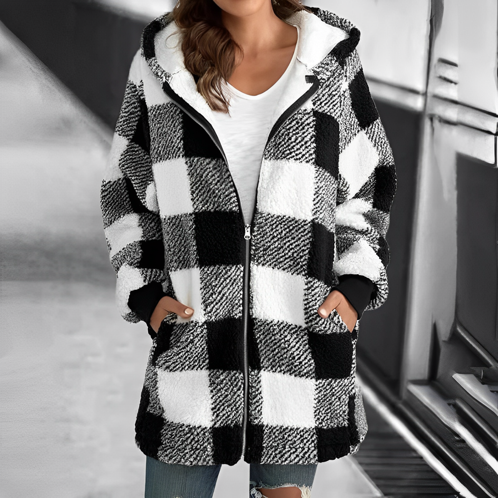 R&B | Frauen Kapuzenjacke