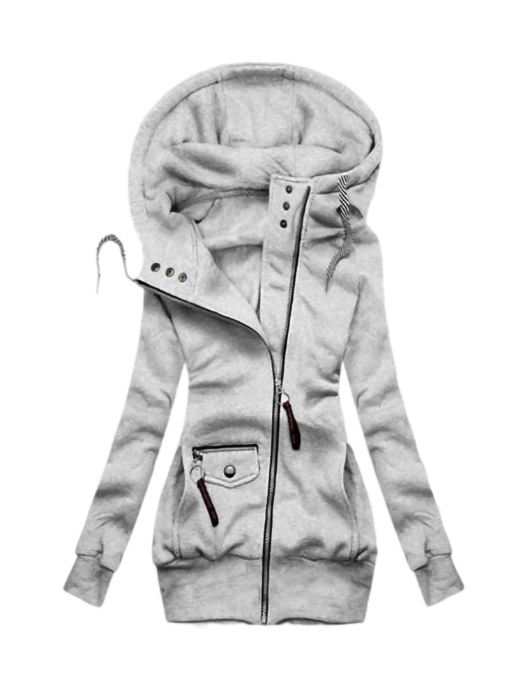 R&B | Damen Langer Hoodie - Bequem und Stylisch