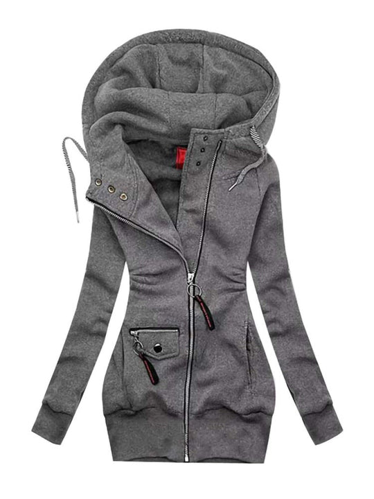 R&B | Damen Langer Hoodie - Bequem und Stylisch