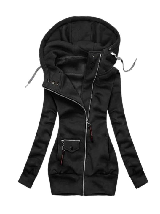 R&B | Damen Langer Hoodie - Bequem und Stylisch