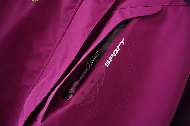 R&B | Damen Übergröße Winddichte Jacke - Lässig & Stylisch