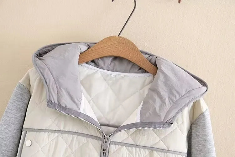 R&B | Damen Stepp-Hoodie - Übergröße - Warm & Stylisch