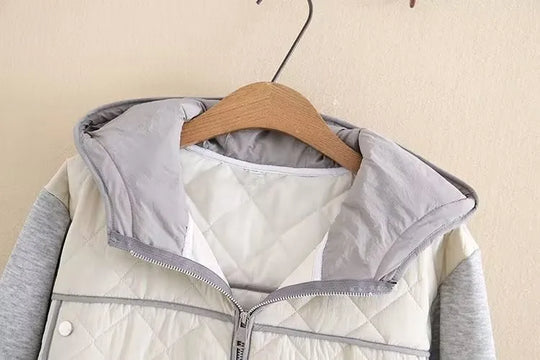 R&B | Damen Stepp-Hoodie - Übergröße - Warm & Stylisch