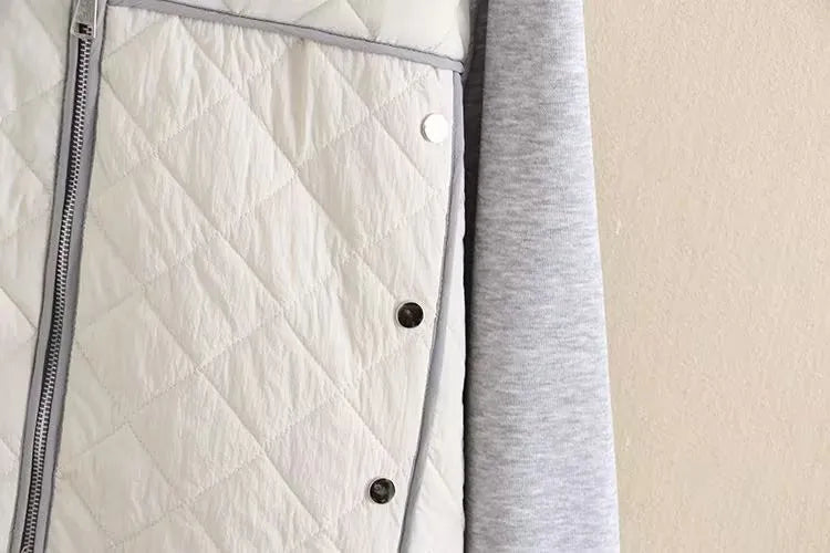 R&B | Damen Stepp-Hoodie - Übergröße - Warm & Stylisch