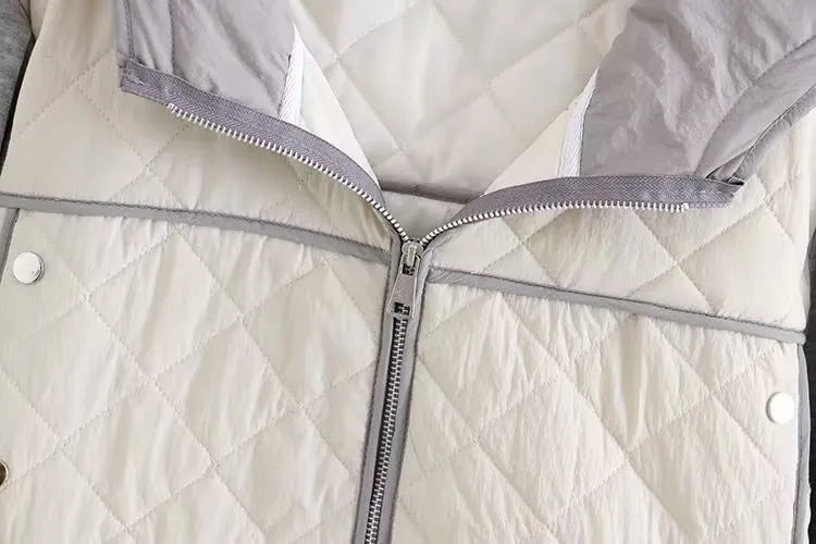 R&B | Damen Stepp-Hoodie - Übergröße - Warm & Stylisch