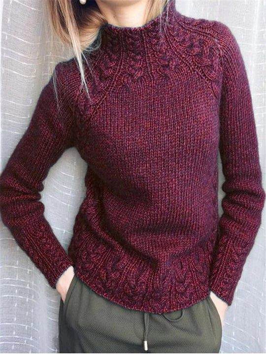R&B | Weicher Strickpullover mit Lockerer Passform