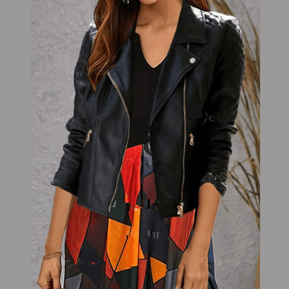 R&B | Damen Trendy Denim Jacke - Lässig und Bequem